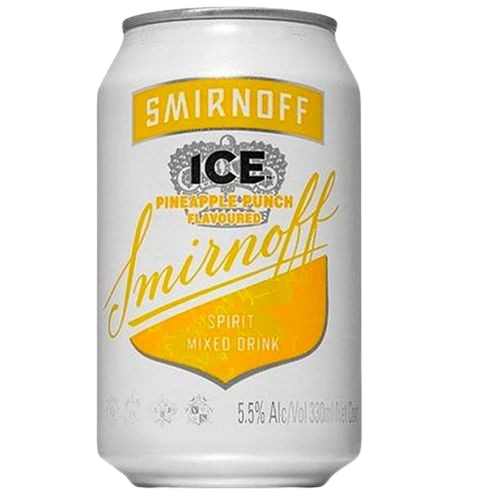 Smirnoff Ice Pineapple Can 330ml