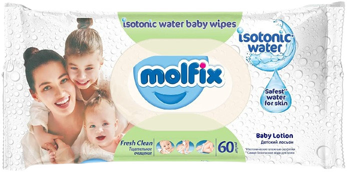 Molfix Fresh Baby Wipes 60pcs