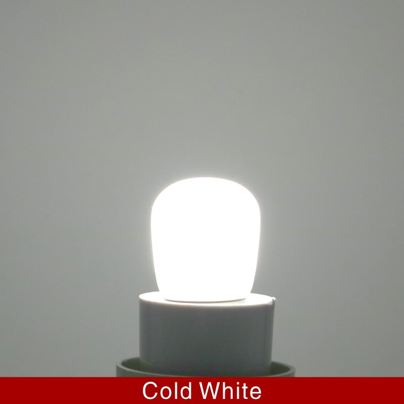 2pcs LED Fridge Light Bulb E14 3W Refrigerator Corn bulb AC 220V LED Lamp  White/Warm white SMD2835 Replace Halogen Lights