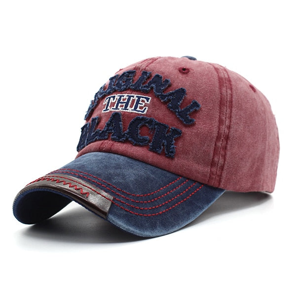 Funny 'I Put The In Country' Washed Denim Baseball Cap - Adjustable Vintage Hat For Men & Women