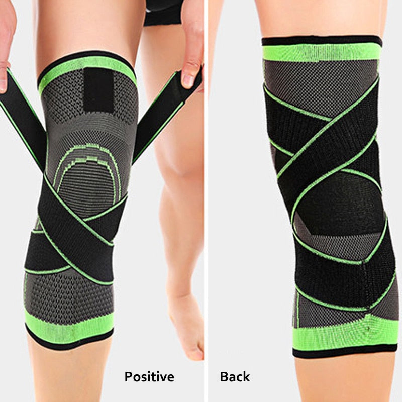 1/2 PCS Men Women Knee Support Compression Sleeves Joint Pain Arthritis Relief Running Fitness Elastic Wrap Brace Knee Pads With