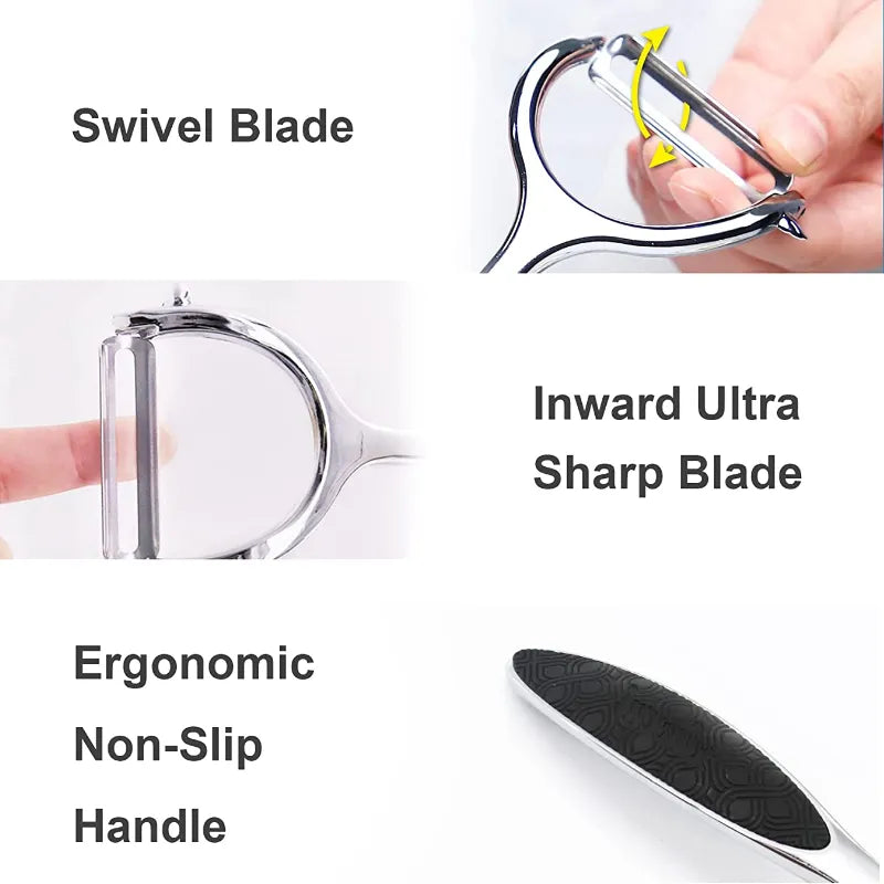 Stainless Steel Vegetable Peeler Potato Peeler Multi function Carrot G