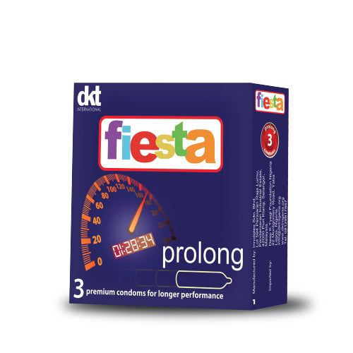 Fiesta 3in1Prolong Condom