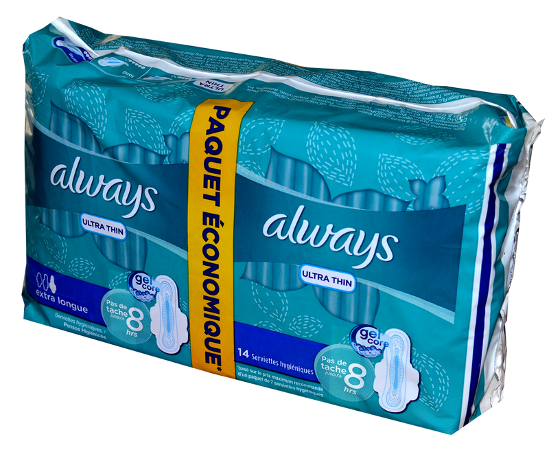 Always Ultra Value Pack x14 Blue