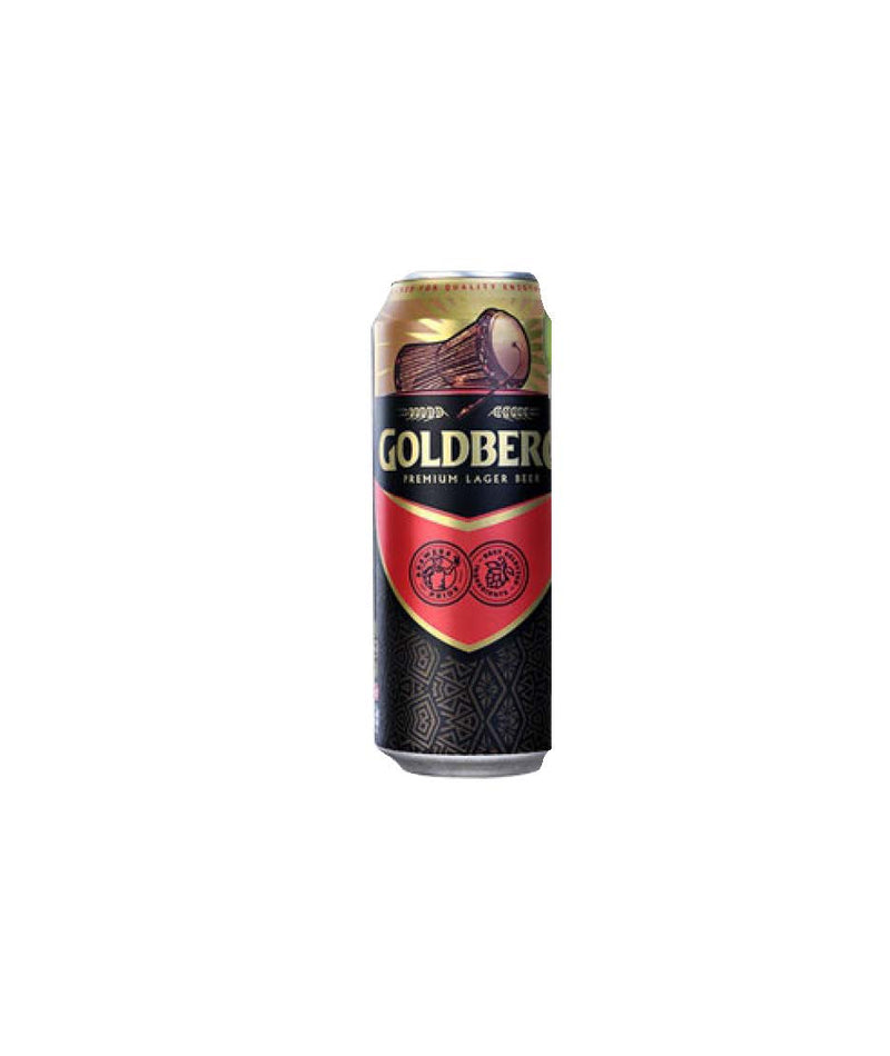 Goldberg Lager Beer 50cl Can