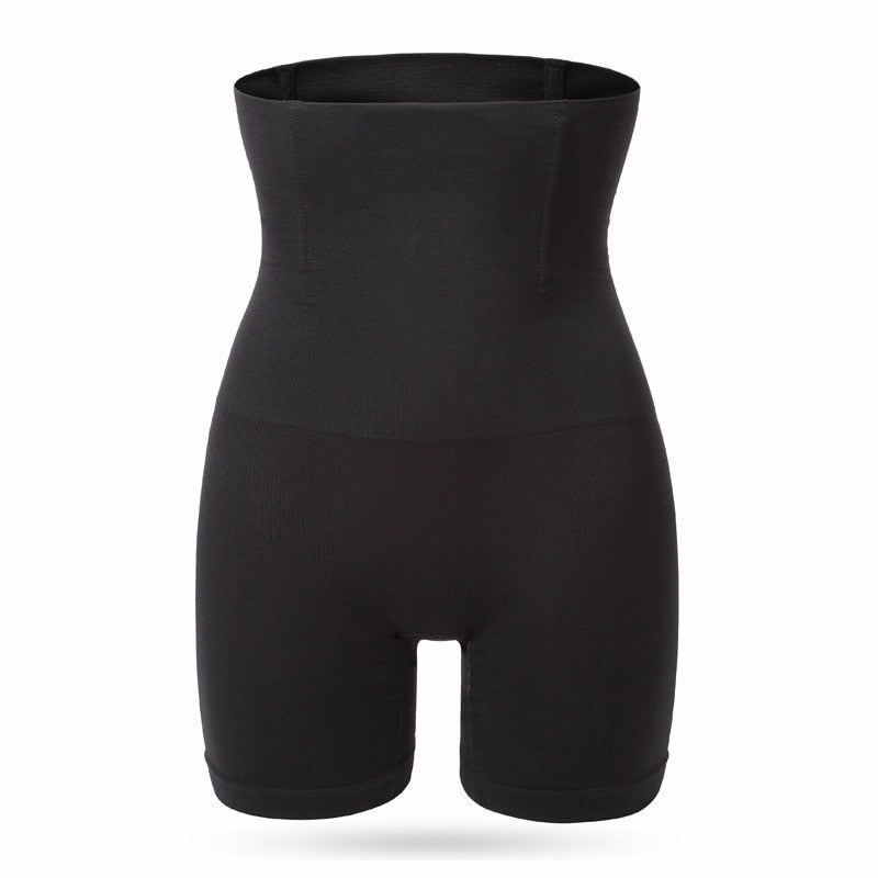 Buy Ghelonadi Cotton High Waist Panties Tummy Control Underwear Ladies  Briefs Shapewear Double Layer Half Body Shaper for Women - Free Size, 2 pc,  Black + Grey at