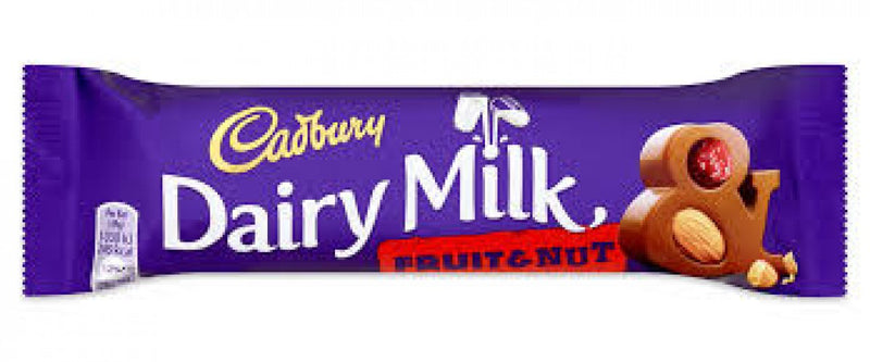 Cadbury Dairy Chocolate Fruit & Nut 45g