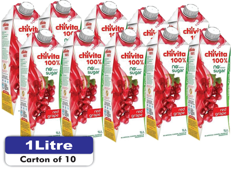 Chivita 100% Red Grape 1Ltr
