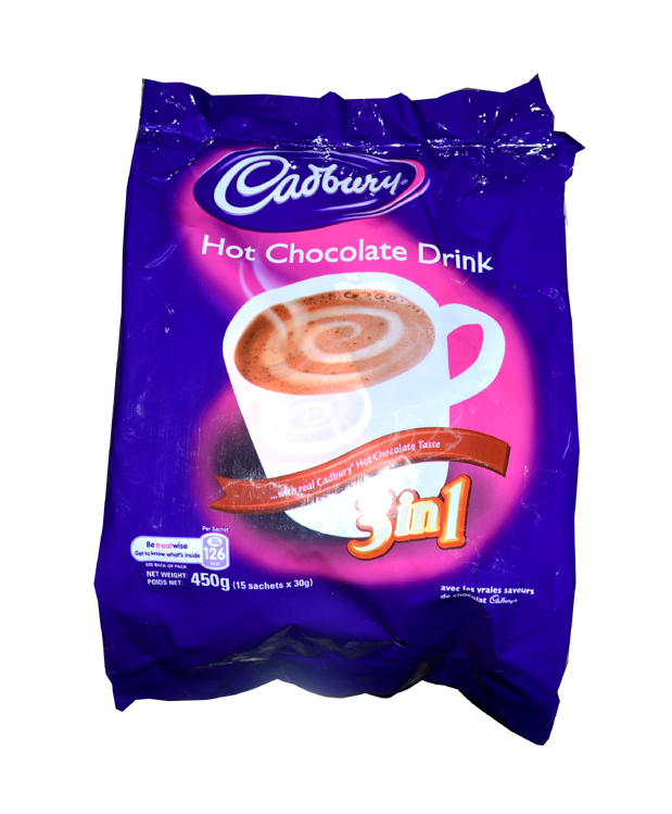 Cadbury Hot Chocolate 3in1 450g