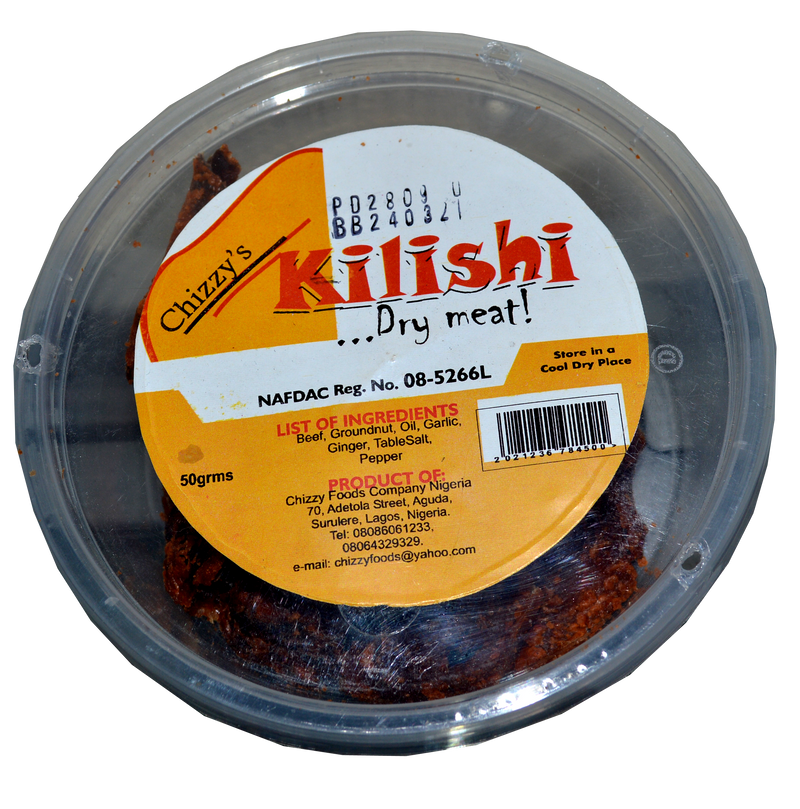 Chizzy's Kilishi Dry Meat Small