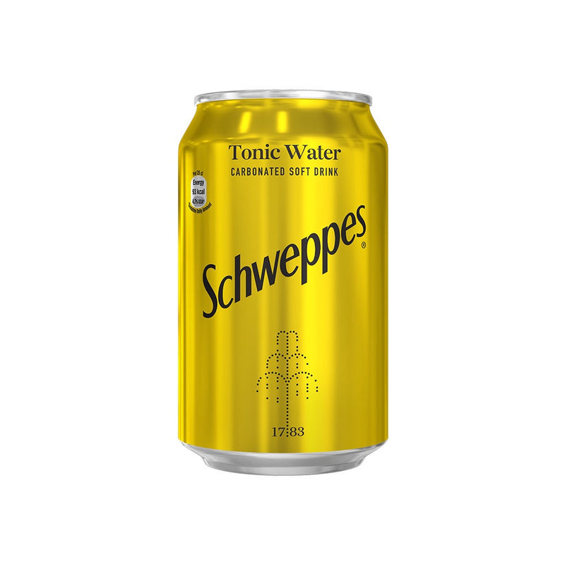 Schweppes Tonic Water 33cl can