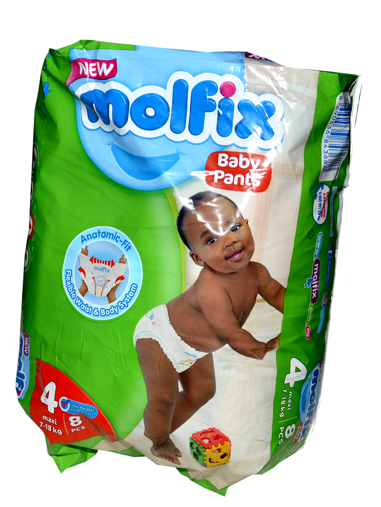 Molfix Baby Pants Maxi Size 4