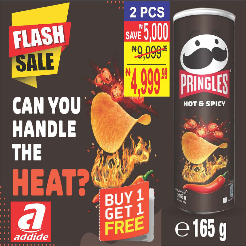 Pringles Hot & Spices 165g