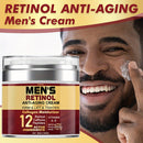 Men'S Retinol Cream, Peptides Face Lift Cream, Skin Tightening Moisturizer with Vitamin E And Caffeine, Face Collagen Cream for Smoothing & Firming Skin, Daily Face Care Cream, Facial Moisturizer for All Skin Types, 1.764Oz