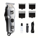 Professional Men's Electric Hair Clipper Set of 1, Men's Electric Shaver with LED Display Screen, Zero-Gap Haircut Kit with 4 Guide Combs, TYPE-C Charging, Gift for Men, Father's Day Gift, The first choice for hairdressers an