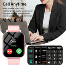 Smart Watch, Wireless Call/Dial, Multi-Sport Mode, Call Reminder & Reject, Information Reminder View, Multiple APP Reminders, for Men Women, Sports Watch, Wallpaper, Compatible with iPhone/Andriod