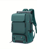 Versatile Large-Capacity Backpack for Men & Women - Durable Hiking & Camping Bag with Shoe Compartment, USB Charging Port, and Multiple Pockets - Ideal for Business and Personal Gifts, Camping Backpack