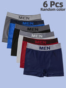 1/3/6 Packs of Men's Breathable Quick-Drying Boxer Briefs with High Elasticity And Skin-Friendly Material, Adult Underwear for Men'S Casual Sports Underwear, Suitable for S/M/L Sizes