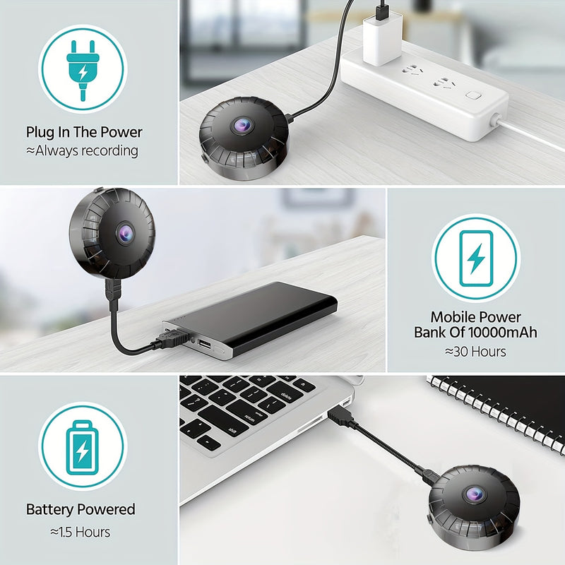 1pc HD 1080P Mini Hidden Camera, Tiny Camera, Wireless WiFi Small Nanny Cam, Smart Home Surveillance Equipment For Indoor Security