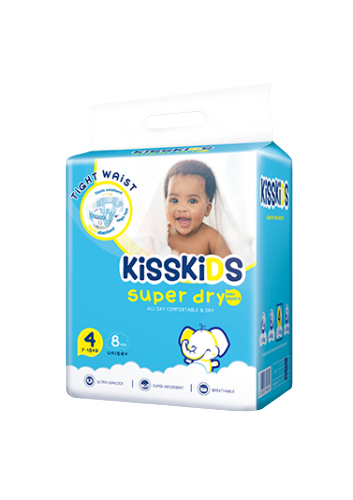 Kisskids Diaper Maxi size 4 Small