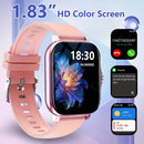 Smart Watch, Wireless Call/Dial, Multi-Sport Mode, Call Reminder & Reject, Information Reminder View, Multiple APP Reminders, for Men Women, Sports Watch, Wallpaper, Compatible with iPhone/Andriod
