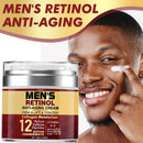 Men'S Retinol Cream, Peptides Face Lift Cream, Skin Tightening Moisturizer with Vitamin E And Caffeine, Face Collagen Cream for Smoothing & Firming Skin, Daily Face Care Cream, Facial Moisturizer for All Skin Types, 1.764Oz