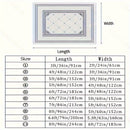 1pc Soft & Fluffy Area Mat, Non-Slip Plush Floor Mat for Living Room, Bedroom, Study, Vanity - Stylish Gray, Luxurious Polyester, Ideal for Home Decor, Bedroom Decor|Stylish Floor Mat|Durable Floor Covering, Area Mat