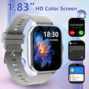 Smart Watch, Wireless Call/Dial, Multi-Sport Mode, Call Reminder & Reject, Information Reminder View, Multiple APP Reminders, for Men Women, Sports Watch, Wallpaper, Compatible with iPhone/Andriod
