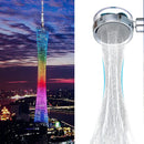 Universal Adaptation Propeller Shower Head High Preassure Rainfall Spray Water Saving Turbo Fan Showerhead Bathroom Accessories