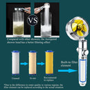 Universal Adaptation Propeller Shower Head High Preassure Rainfall Spray Water Saving Turbo Fan Showerhead Bathroom Accessories