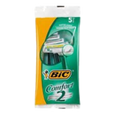 Bic Comfort 2 Shaving Stick 5 in 1