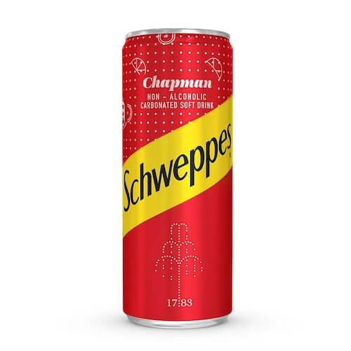 Schweppes Chapman 33cl Can