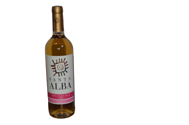 Santa Alba Sweet Rose Wine 750ml