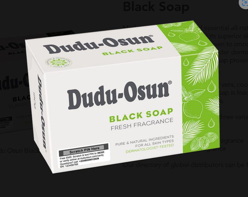 Dudu Osun Black Fresh soap 150g