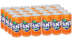 Fanta Orange Drink 33cl Can