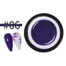 5g/Jar 12 Colors Nail Painting Gel Stretch Drawing Glue Nail Polish Soak Off UV LED Nail Art Design Manicure Polish Drawing Gel