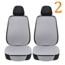 Car Seat Cover Protector Auto Flax Front Back Rear Backrest Linen Seat Cushion Pad for Automotive Interior Truck Suv Van