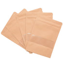 10Pack Small Gift Bags Paper Kraft Paper Candies Bags with Zip Lock Wedding Birthday Party Kids Favors Cookies Packing Supplies