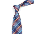 Fashion Polyester Necktie For Men Business Meeting Formal Striped Dot Floral 8cm Jacquard Tie Daily Wear Cravat Suit Accessories