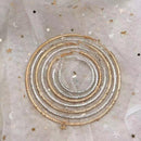 New Fashion Exaggerated Style Shiny Crystal Rhine women&#39;s Big Round Earrings exquisite luxury women&#39;s Earrings Jewelry Gift