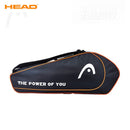 HEAD Tennis Racket Bag 3 Pack Training Sport Competition Shoulder Hand Bag Handbag Squash Badminton Racquet