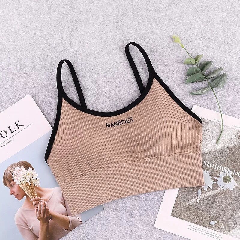 Big Size Soft Plus Solid Sports Cotton Sexy Breathable Bra for Women -  China Bra and Sport Bra price