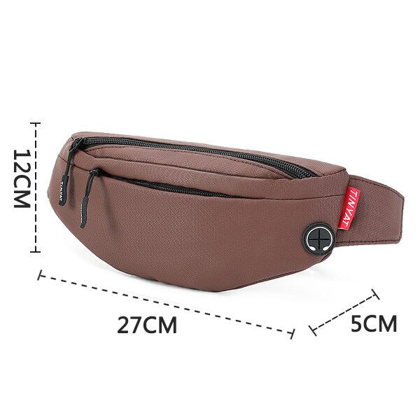 TINYAT Men Waist Bag Pack Purse Casual Large Phone Belt Bag Pouch Women's Canvas Travel Phone Bag Fanny Banana Bag Hip 4 Pockets