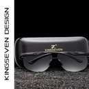 KINGSEVEN Brand Men Aluminum Sunglasses Polarized UV400 Mirror Male Sun Glasses Women For Men Oculos de sol