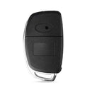 KEYYOU 3 Button Folding Flip Remote Key Shell Car Key Case For Hyundai Solaris Ix35 Ix45 Series Auto Key Blanks Case Fob Uncut