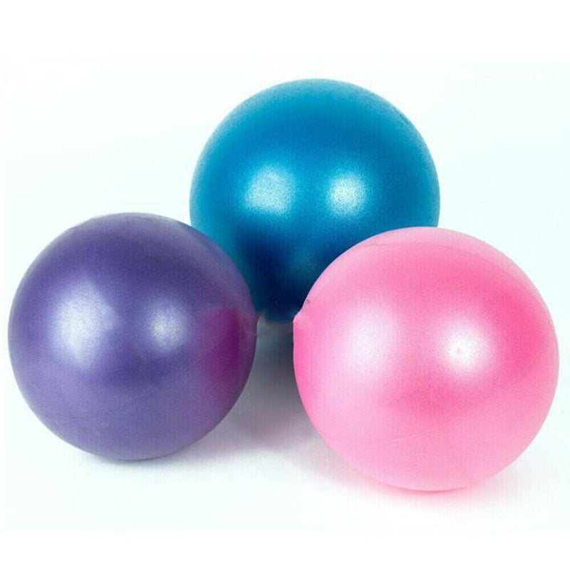 25cm Pilates Ball Explosion-proof Yoga Core Ball Indoor Balance Exercise  Gym Ball For Fitness Pilates Equipment Fitness Ball
