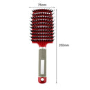 Hair Scalp Massage Comb Bristle Nylon Hairbrush Detangle Women Wet Curly Hair Comb Professional Massage Comb Brush for Salon
