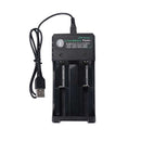 Battery Charger 1 2 4 Slots AC 110V 220V For 18650 10440 14500 16340 16650 14650 3.7V Rechargeable Lithium Battery Charger