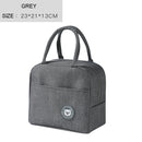 Portable Lunch Bag New Thermal Insulated Lunch Box Tote Cooler Handbag Bento Pouch Dinner Container School Food Storage Bags