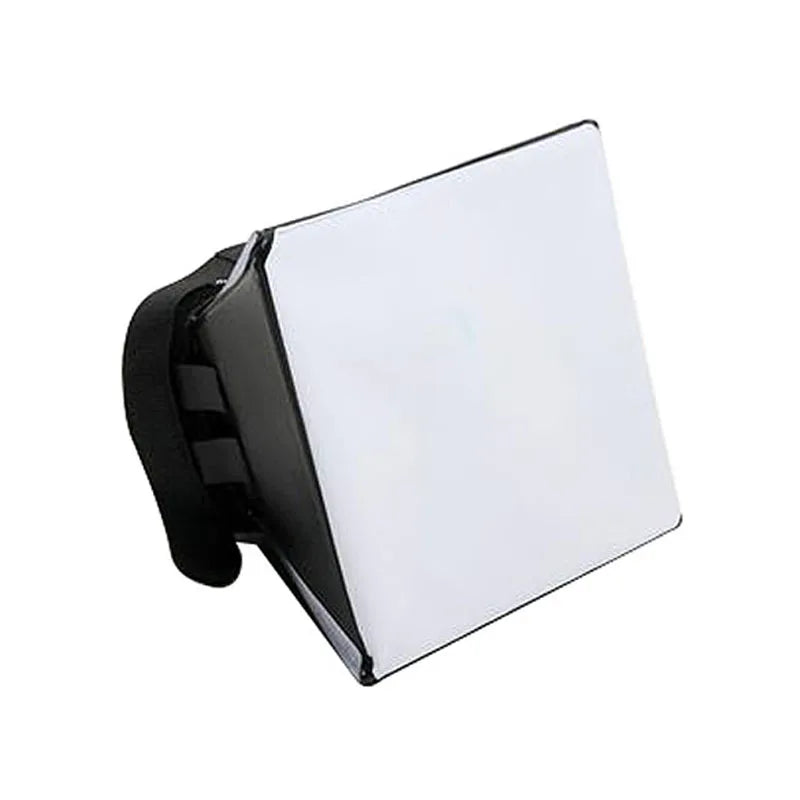 Portable Photography Soft Light Box Softbox Kit Square Flash Diffuser Reflector for Canon Nikon Sony DSLR Speedlite Flash